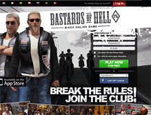 Tablet Screenshot of bastardsofhell.com